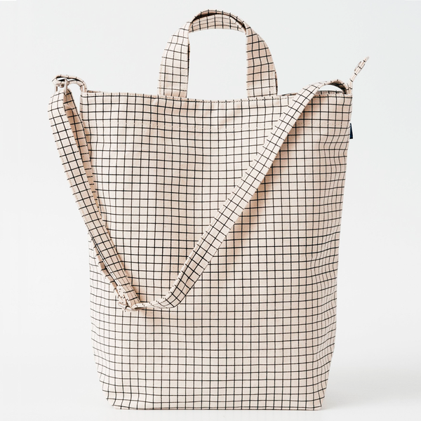 Baggu Bolso Duck Natural Grid