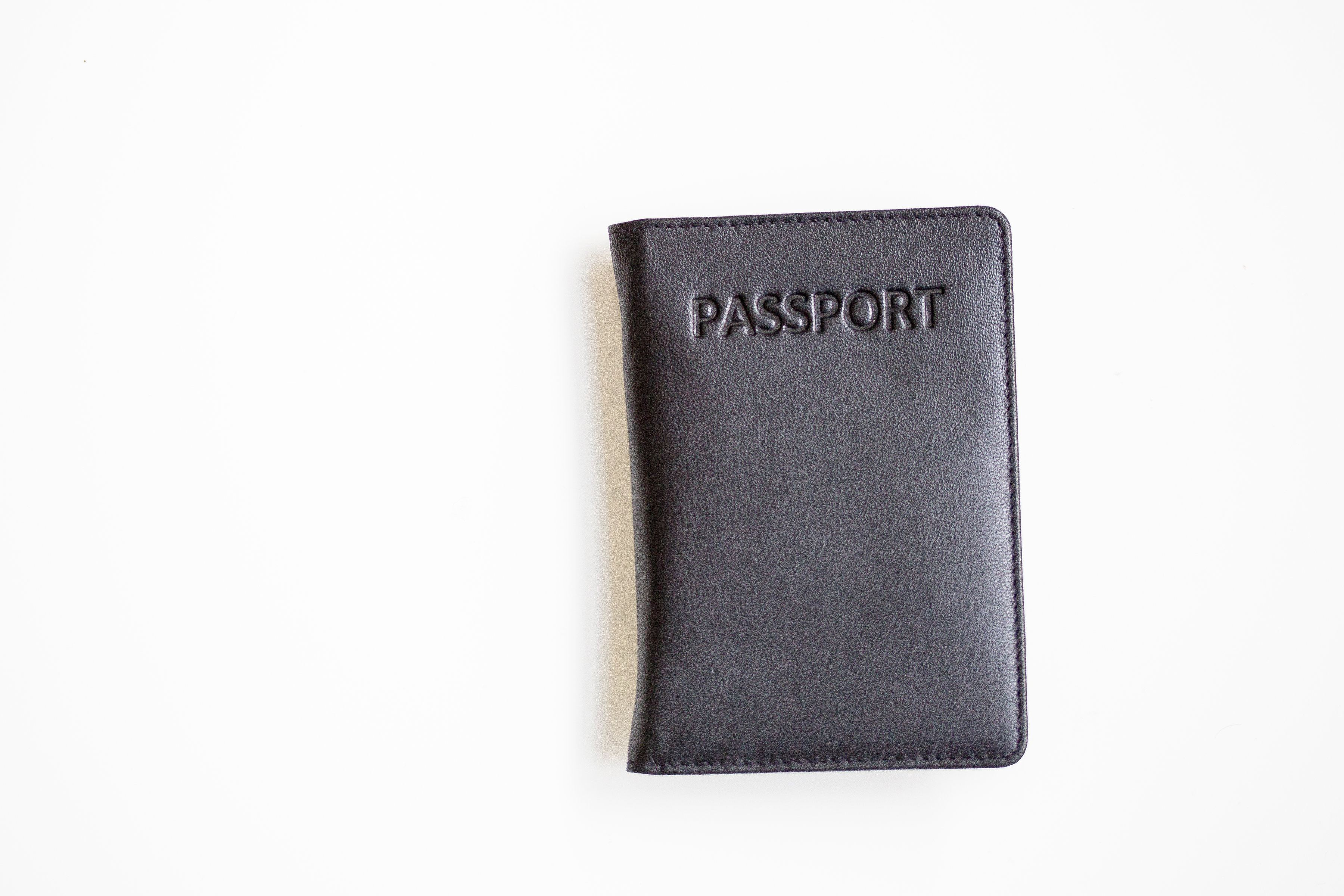 Yoshi  Black Passport Cover