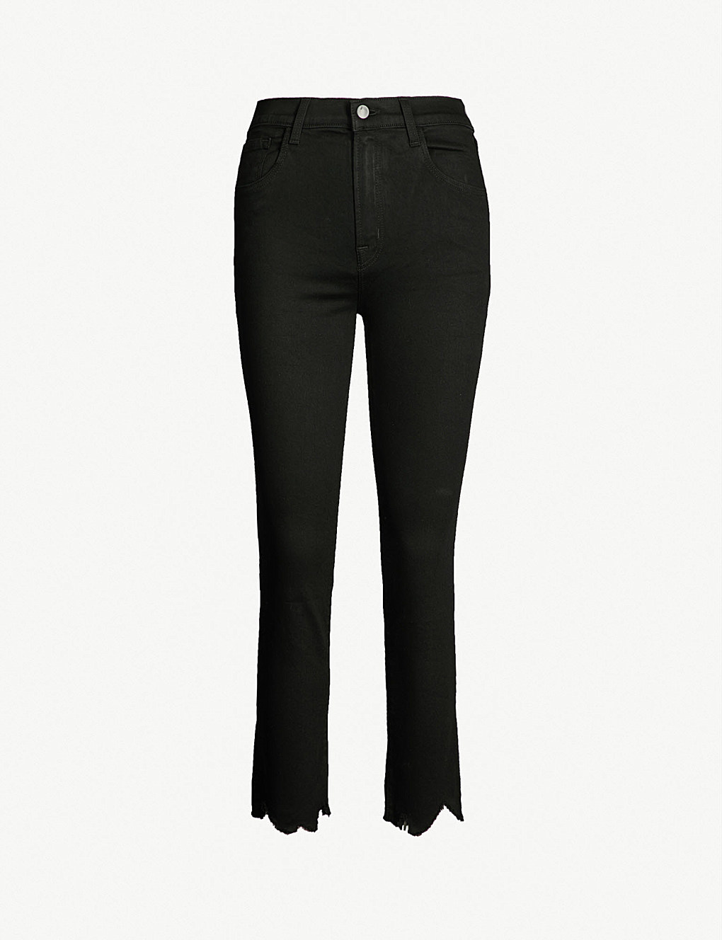 J Brand Jeans Ruby High-Rise Crop Cigarette in Valiant