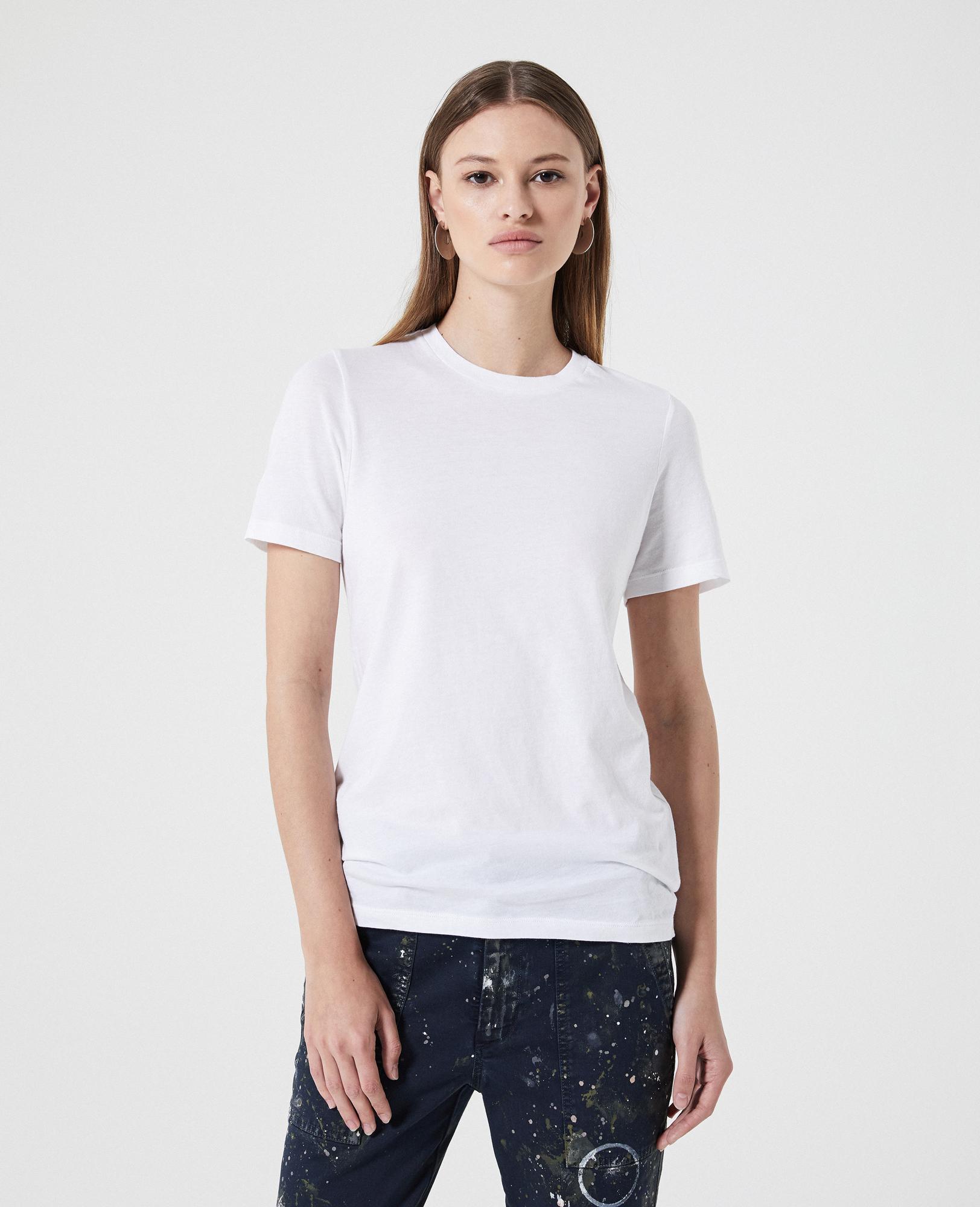 AG Jeans Gray Boy Tee in White