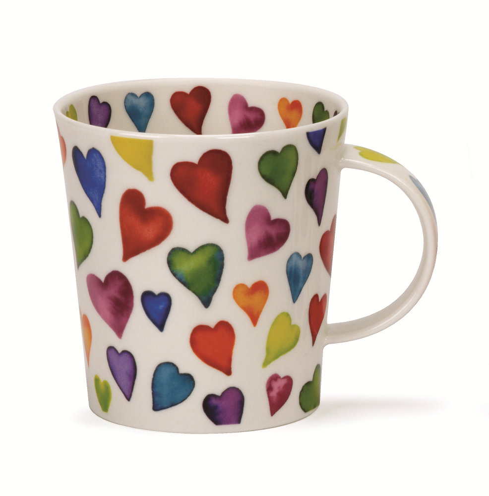 Dunoon Lomond Warm Hearts Mug