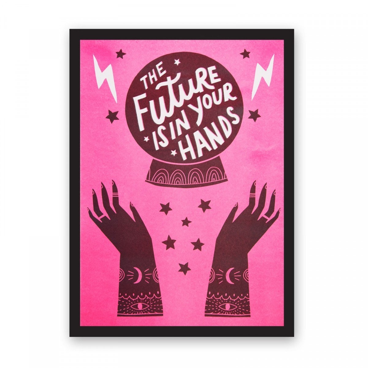 Ohh Deer The Future Is In Your Hands Print