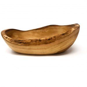 Divine Deli Olive Wood Rustic Oval Bowl 36 39 Cms