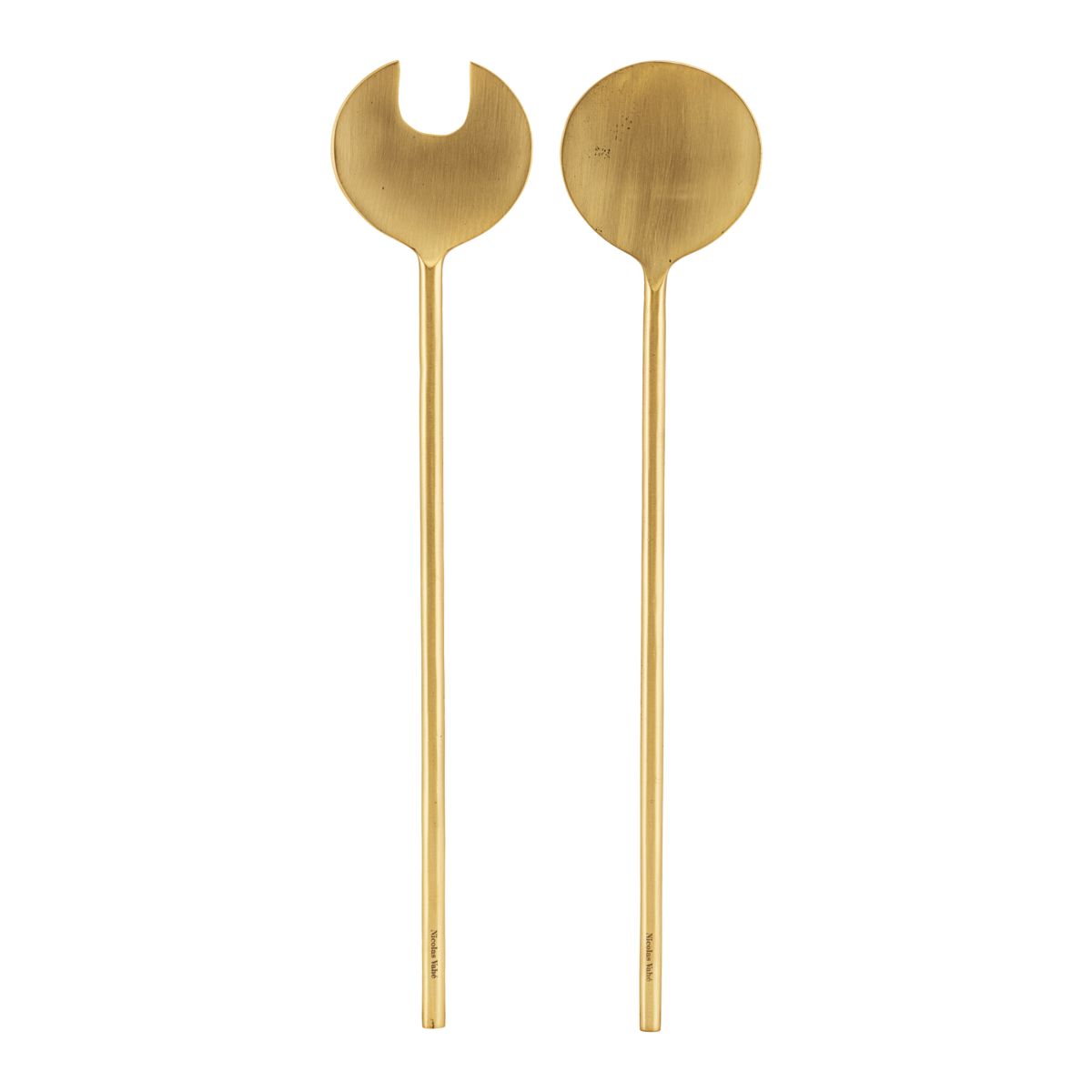 Nicolas Vahé  Brass Salad Servers