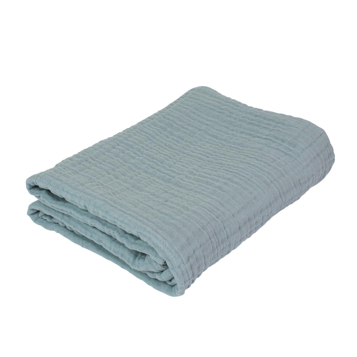 Sebra Mist Blue Baby Blanket