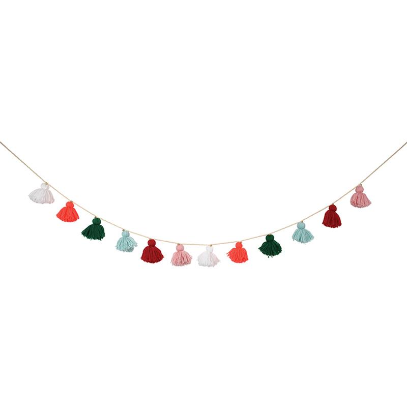 Meri Meri Wolly Tassel Multicolor Garland