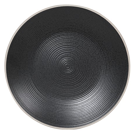 coach-house-set-of-2-large-black-stoneware-dinner-plates