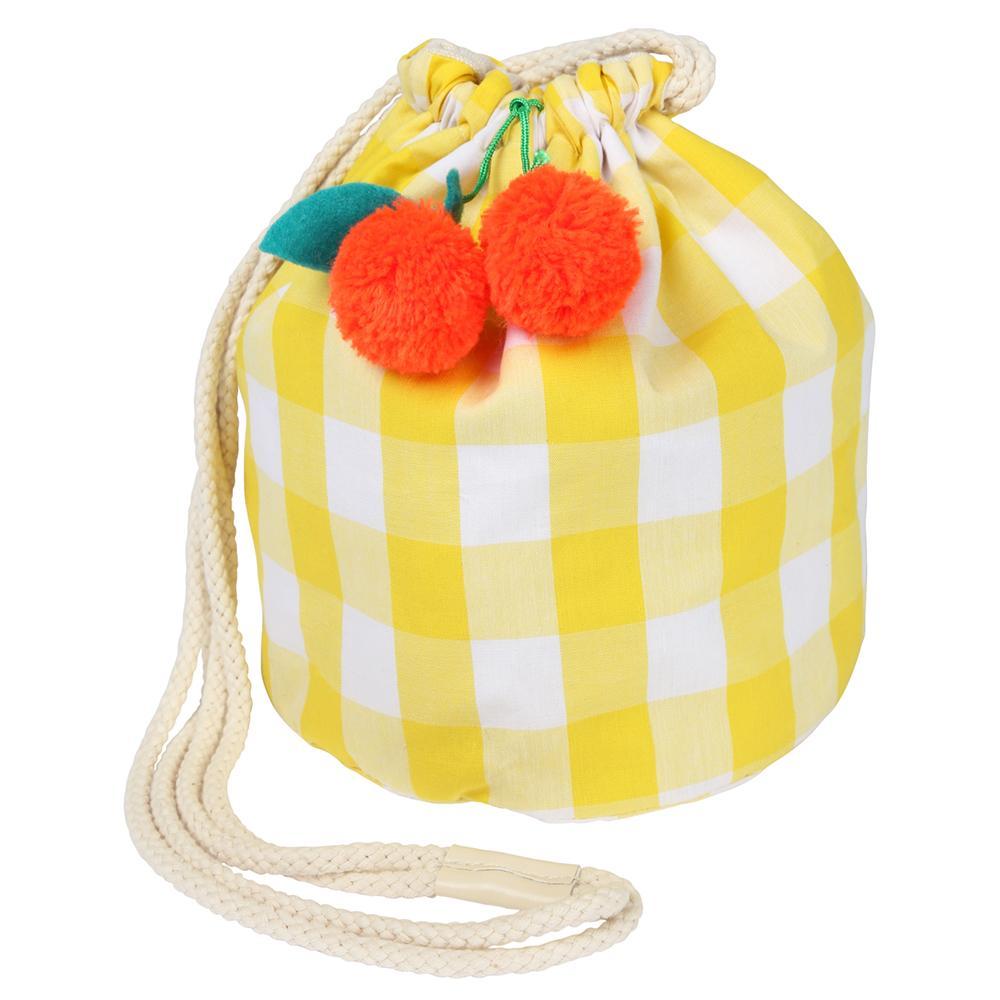 Meri Meri Cotton Cherry Ginham Bag