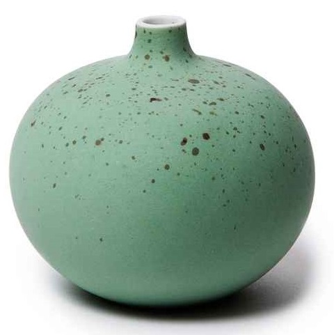 Lindform Bari Small Green Matt Vase 