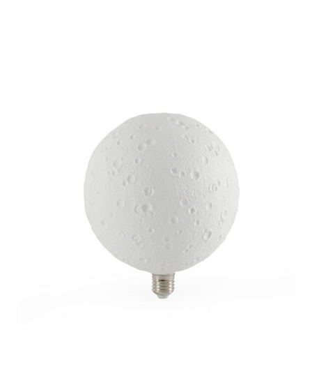 Seletti Small Porcelain Moon Bulb