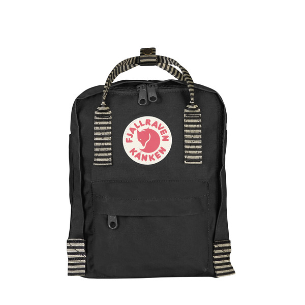 Fjällräven Black Stripe Kanken  Mini Backpack 