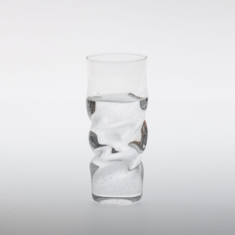 Laurence Brabant Editions Transparent Twist Nord Ouest Drop Tumbler 