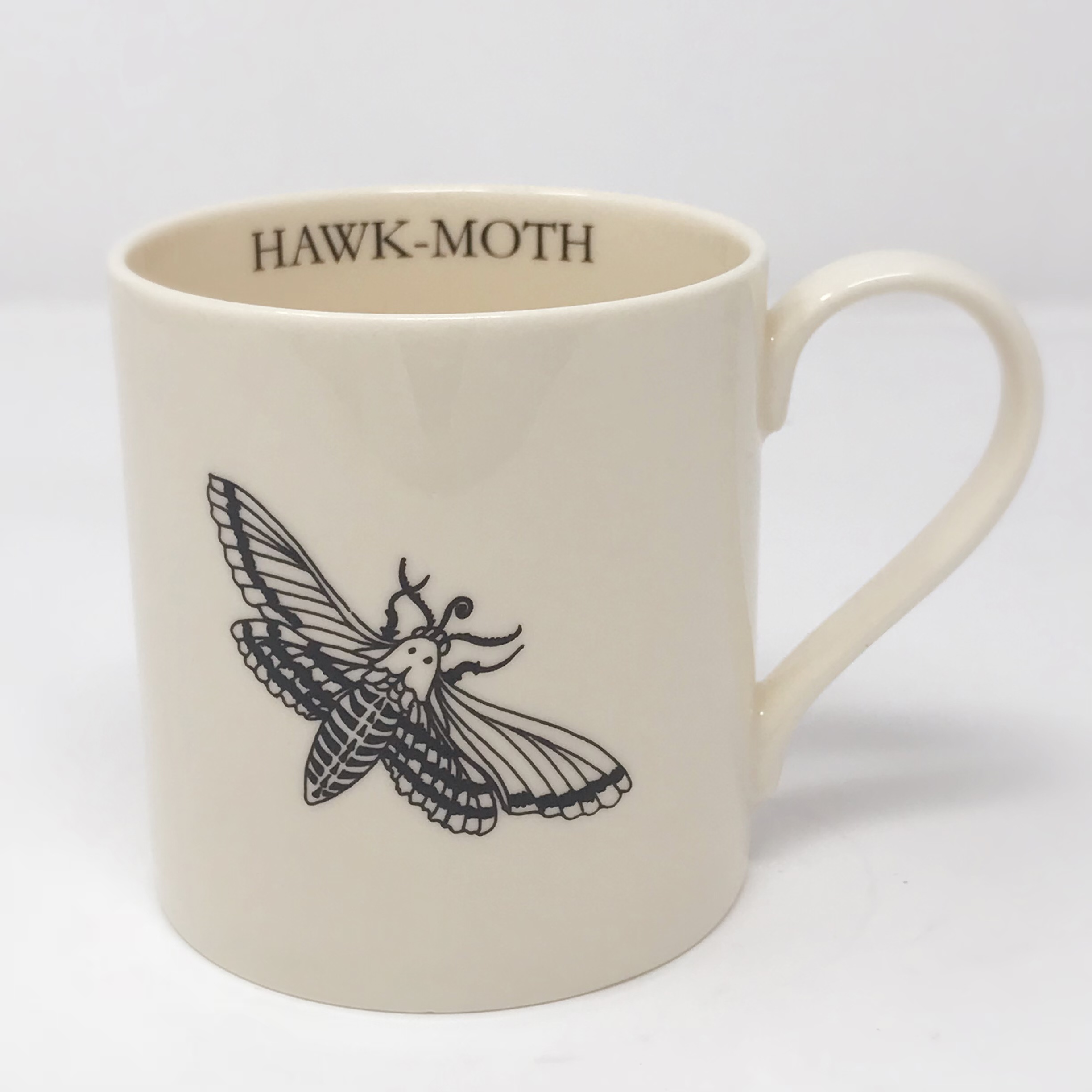 Pale & Interesting Hawkmoth Modern Botanicals Insect Mugs