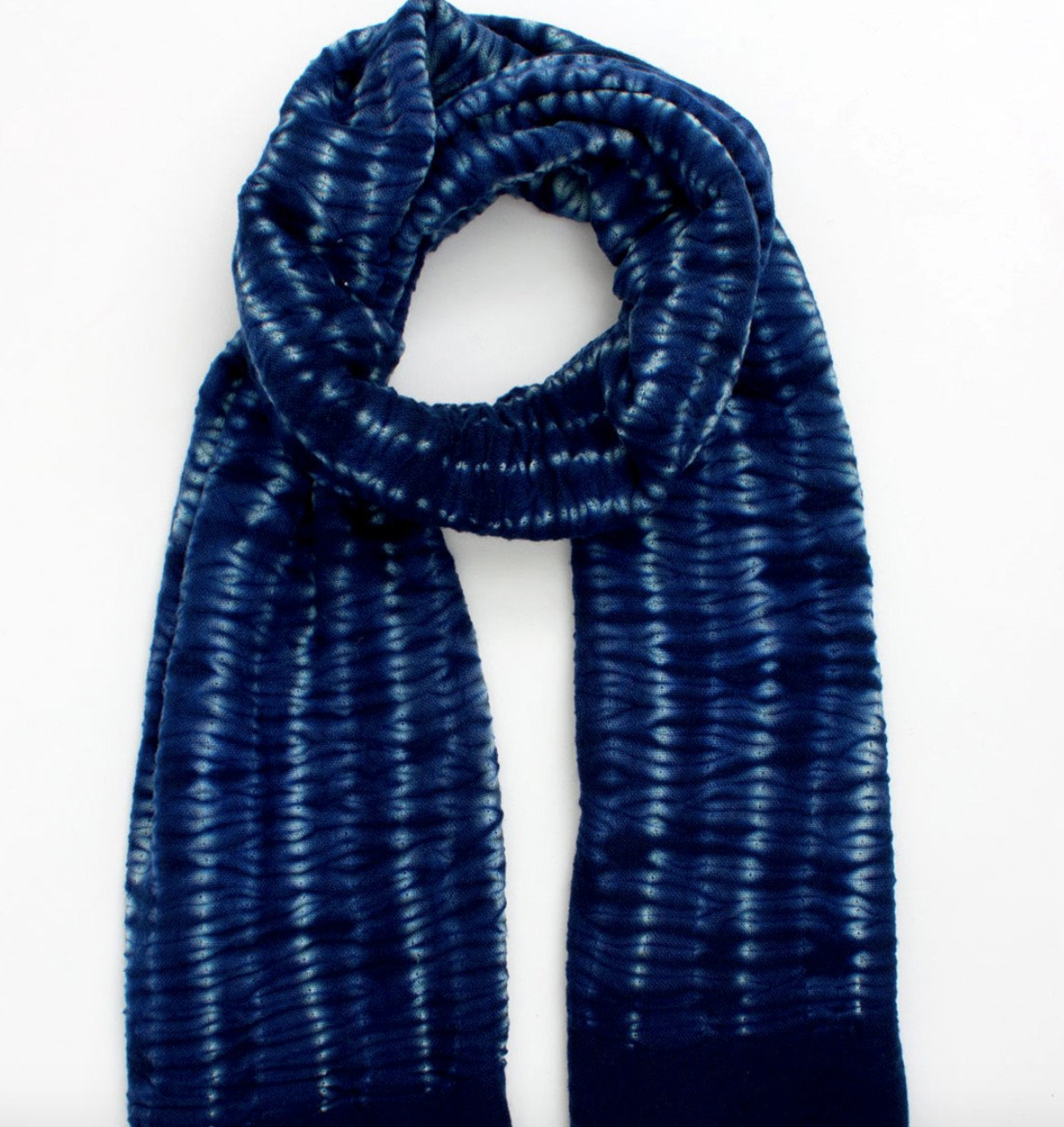 Bohemia Wholesale Shibori Tie Dye Merino Wool Scarf