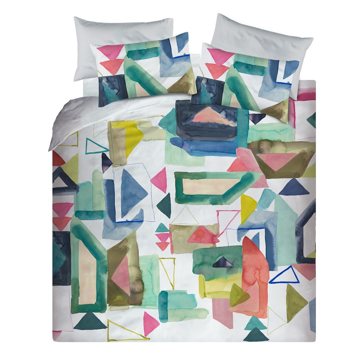 Bluebellgray Super King St Ives Duvet And Pillowcase Set