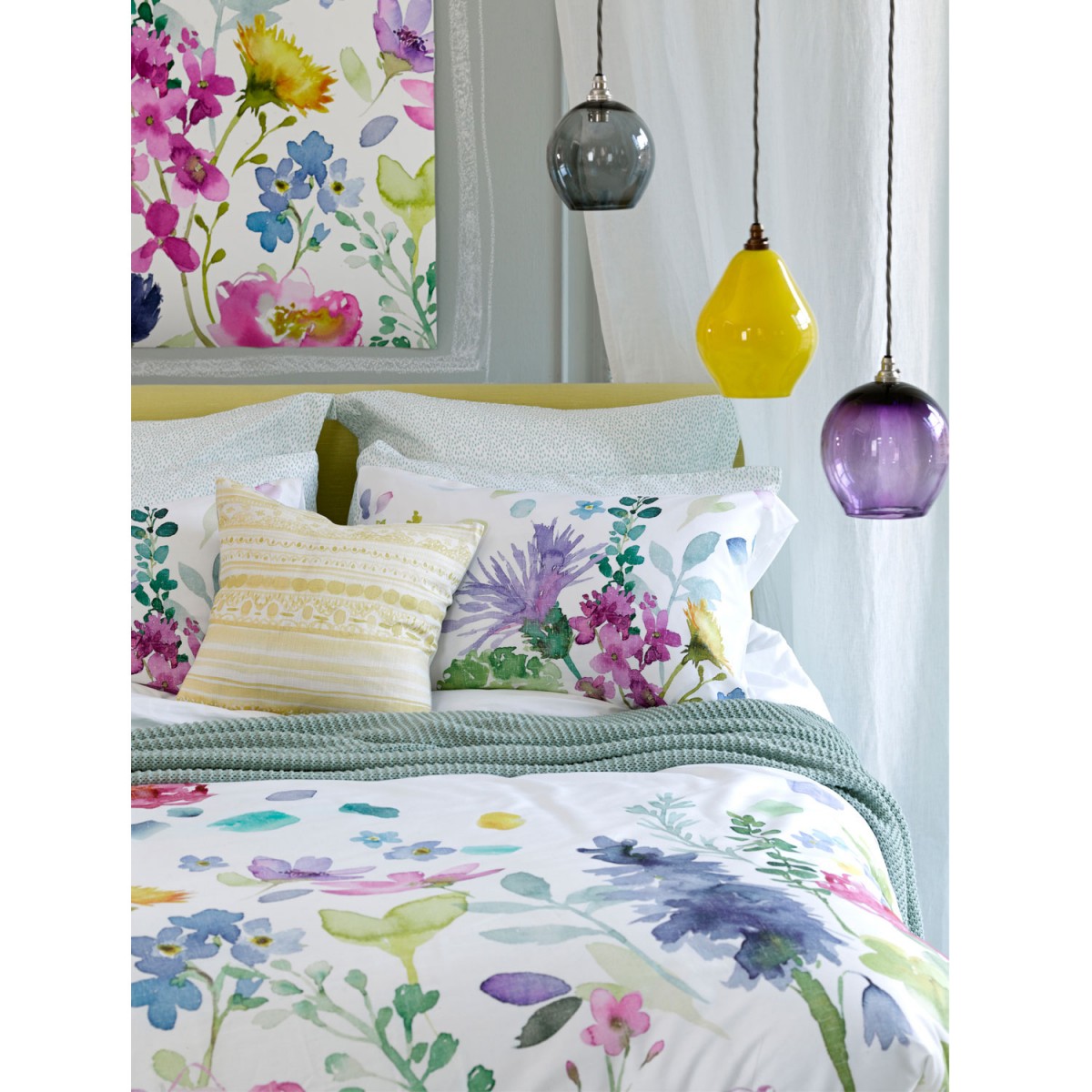 Trouva Double Tetbury Meadow Duvet And Pillowcase Set