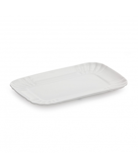 Seletti White Small Estetico Quotidiano Collection Porcelain Tray