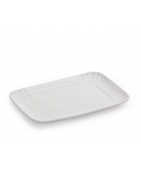 Seletti White Large Estetico Quotidiano Collection Porcelain Tray