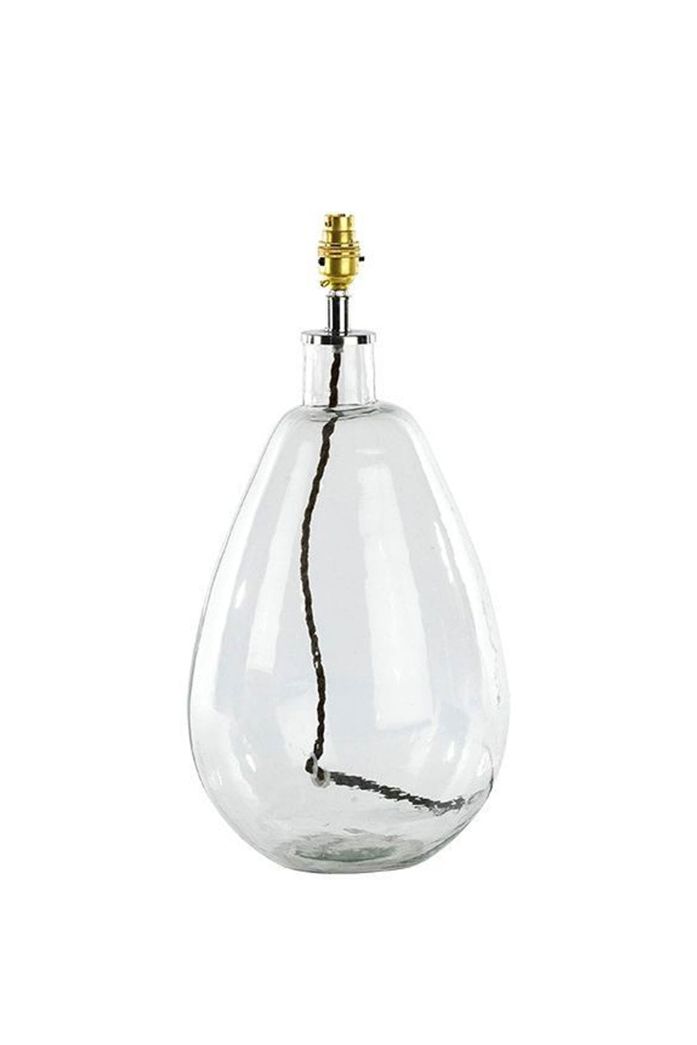 Nkuku Small Baba Glass Lamp