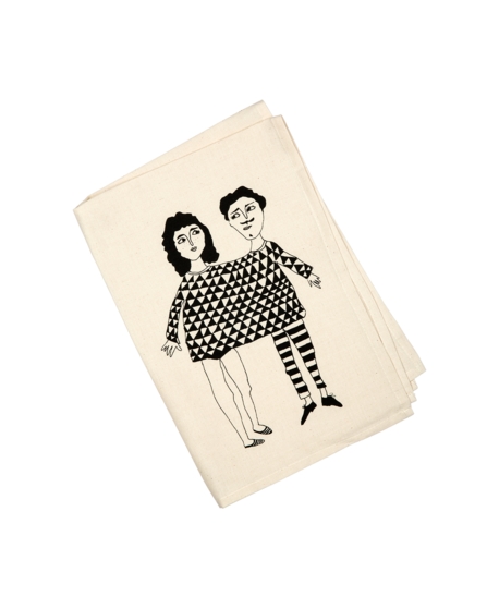 Helen B Happy Together Tea Towel