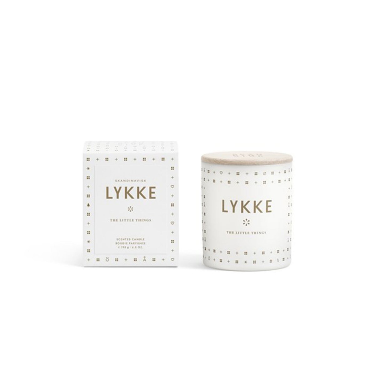 Skandinavisk 190g Lykke Candle