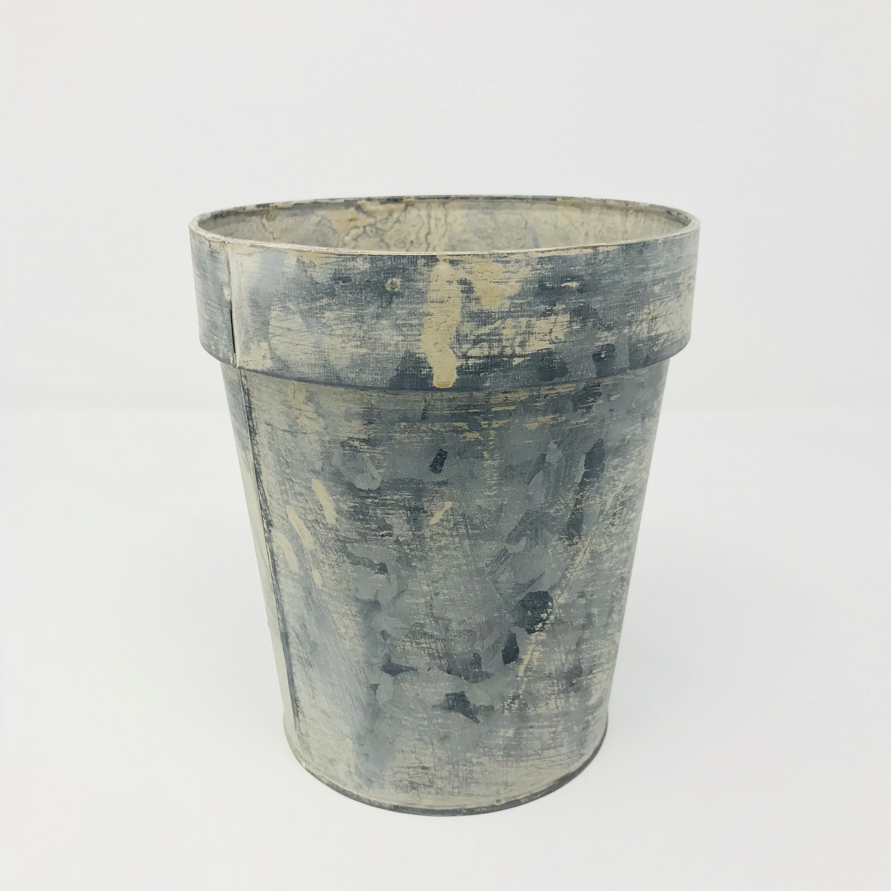 Grand Illusions Large Zinc Flowerpot