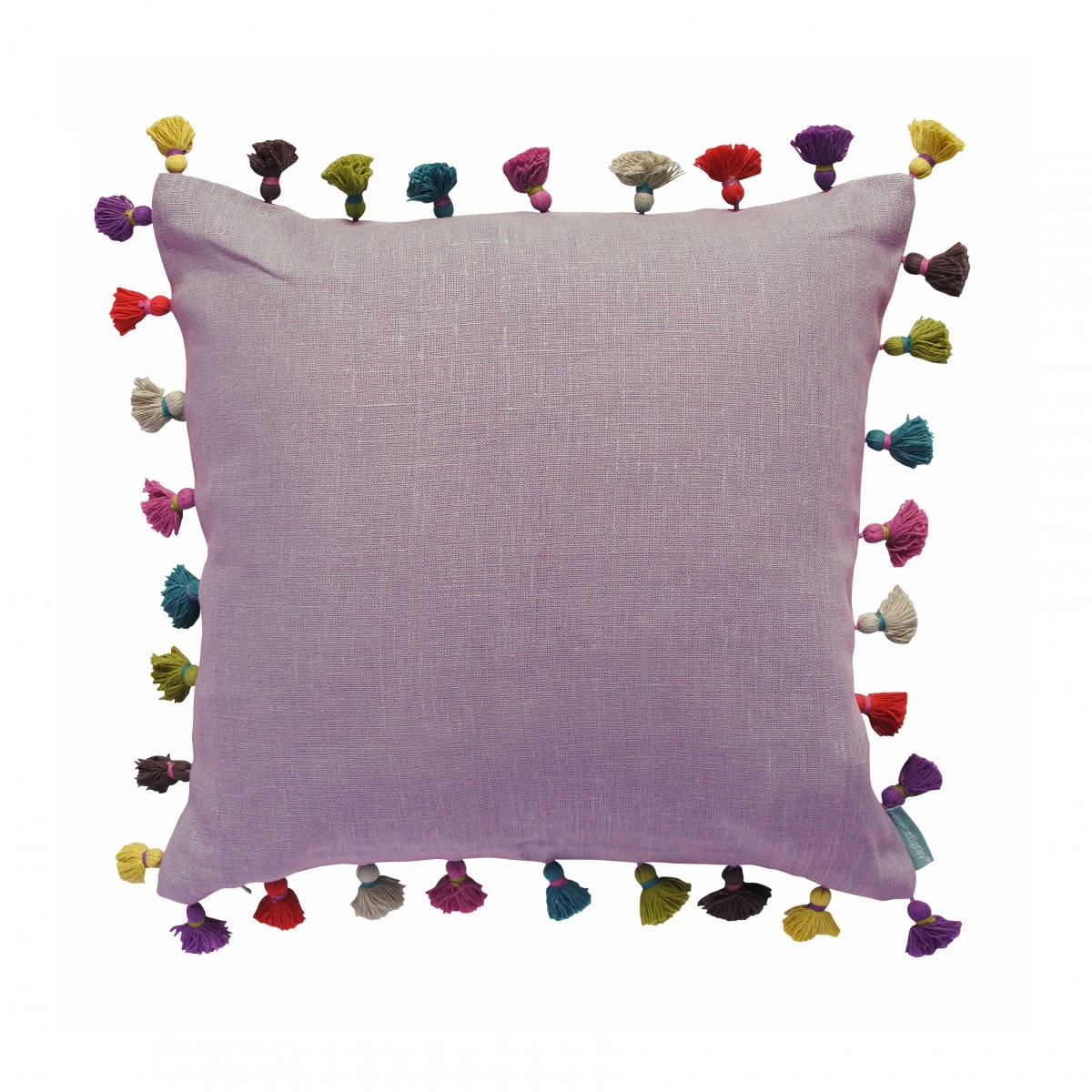 Bluebellgray Lavender Tassel Cushion