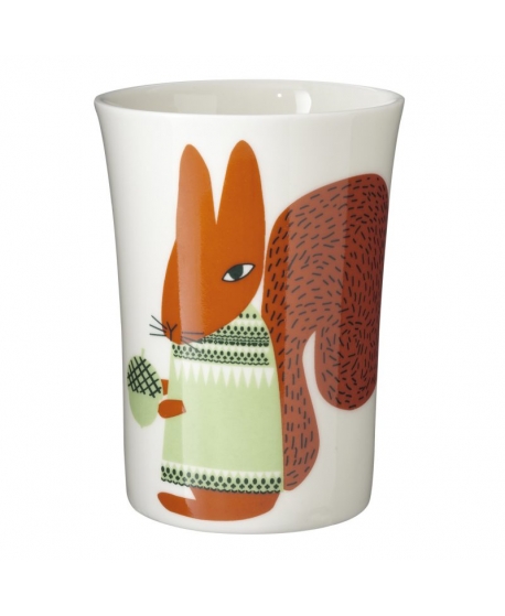 Donna Wilson Porcelain Squirrel Beaker Cup