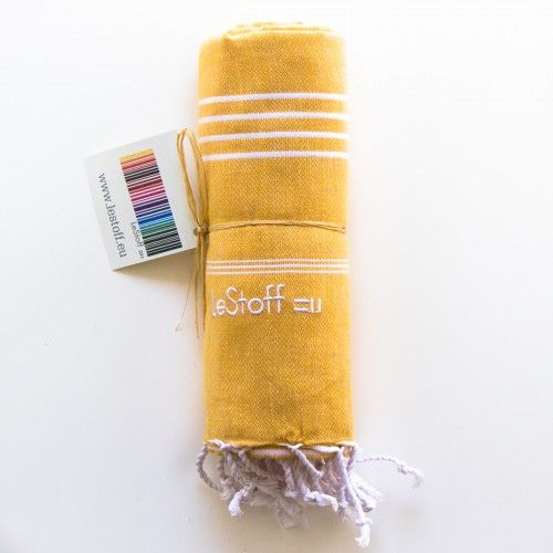 Le fabric Yellow Hammam Towel