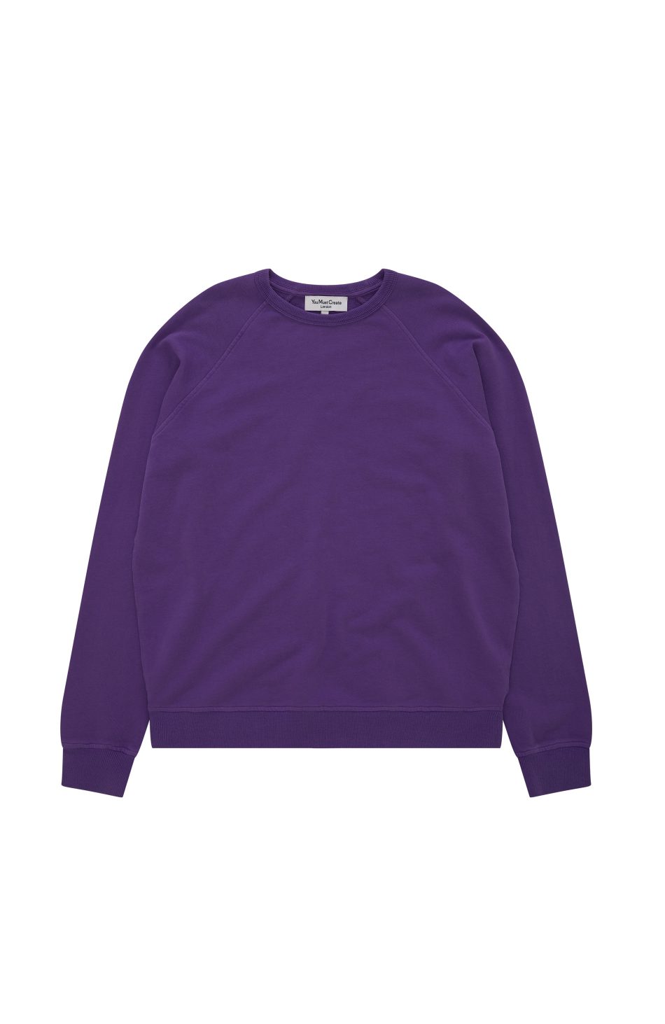 YMC Purple Schrank Raglan Sweater