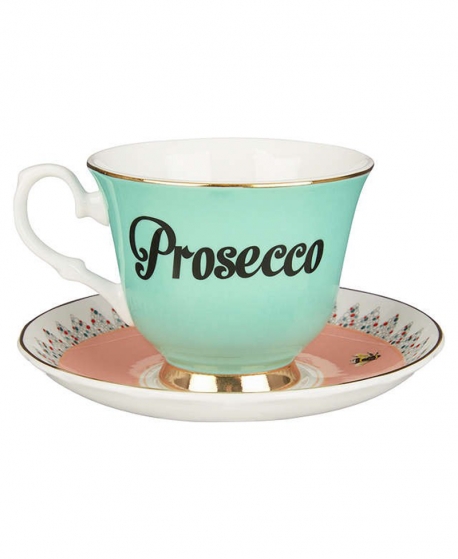 Yvonne Ellen Prosecco Tea Cup And Saucer