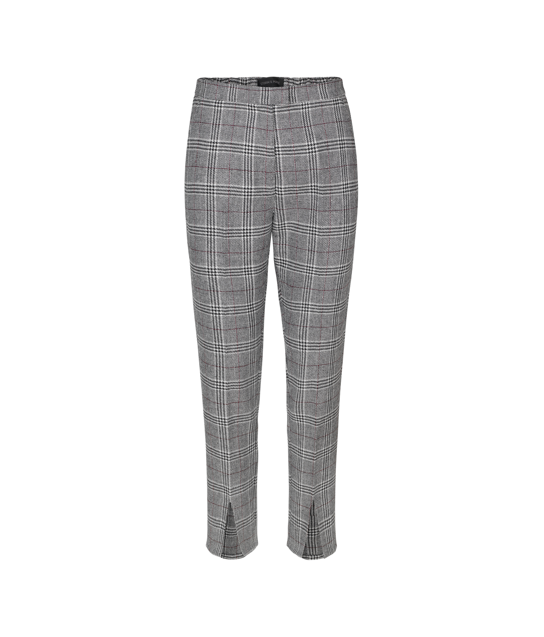 Storm & Marie Nell Pants - Grey White Check