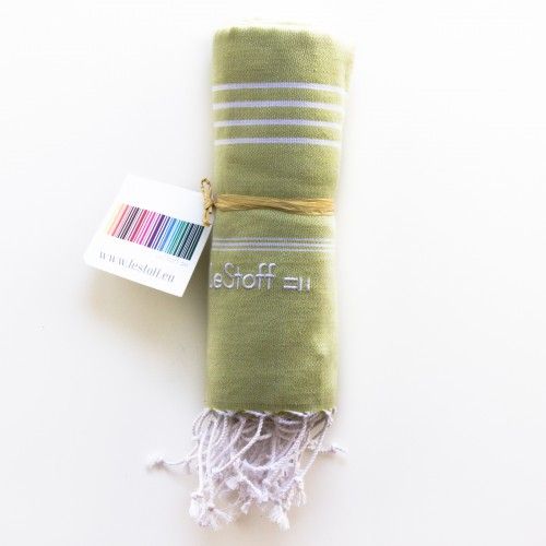 Le fabric Lime Green Hammam Towel