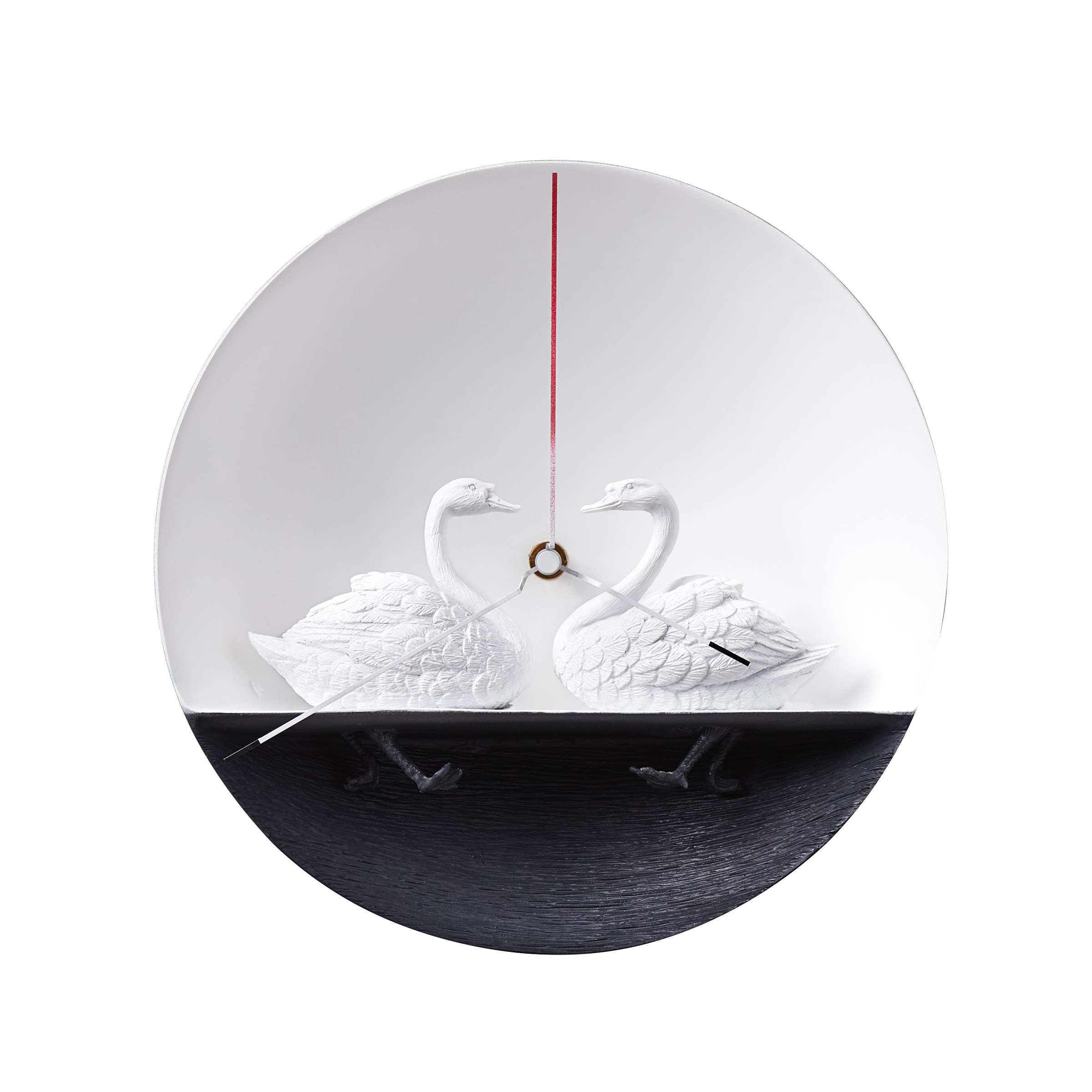 Haoshi Design Waterbird Swan Clock