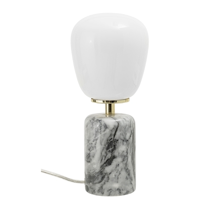 Bloomingville Grey Marble Table Lamp