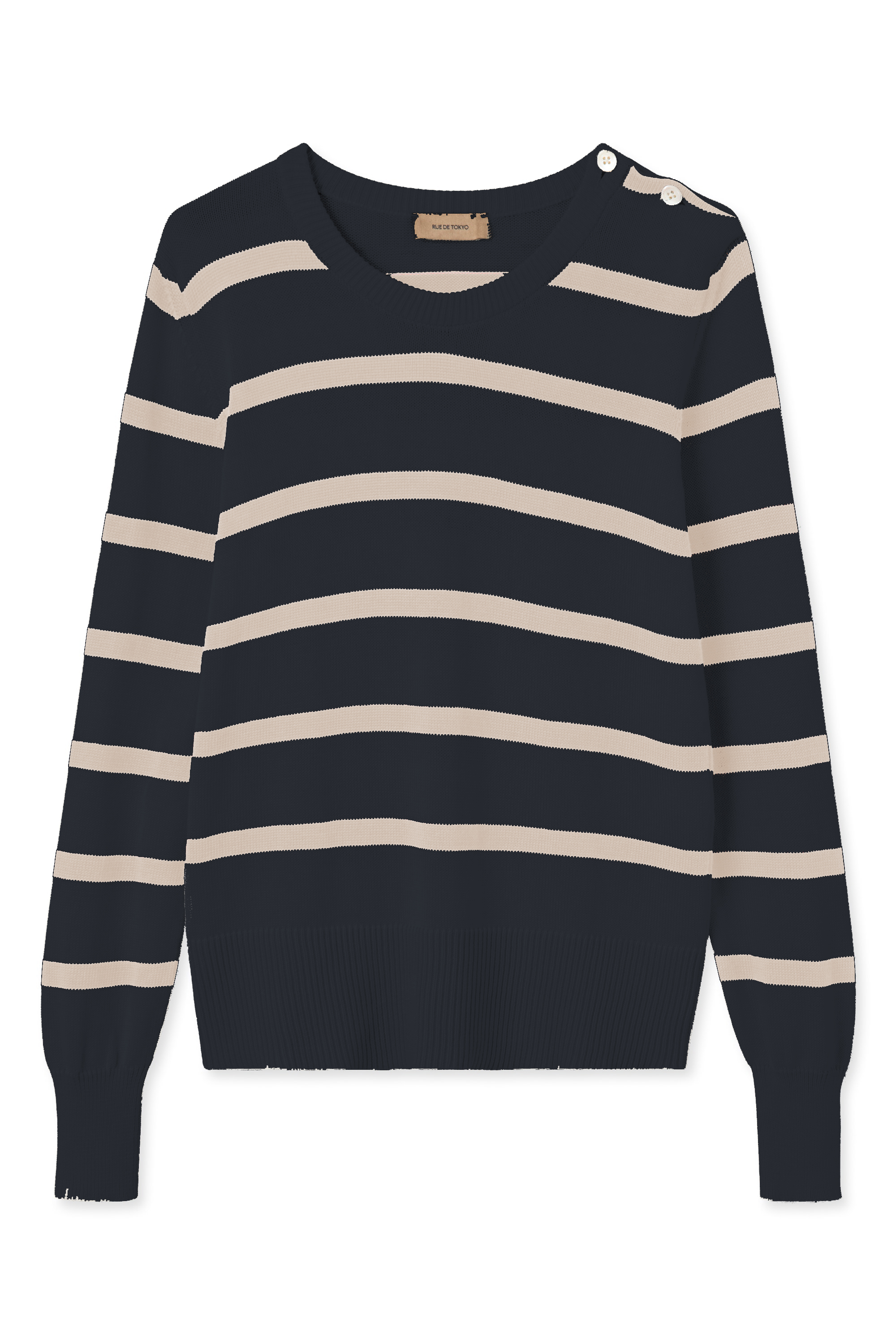 Rue De Tokyo Kadua Striped Sweater