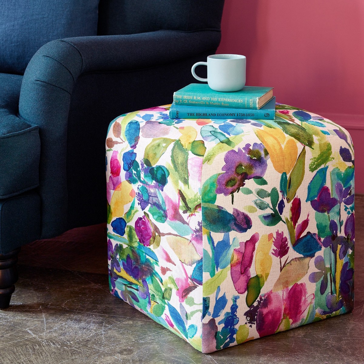 Bluebellgray Petite Mode Footstool