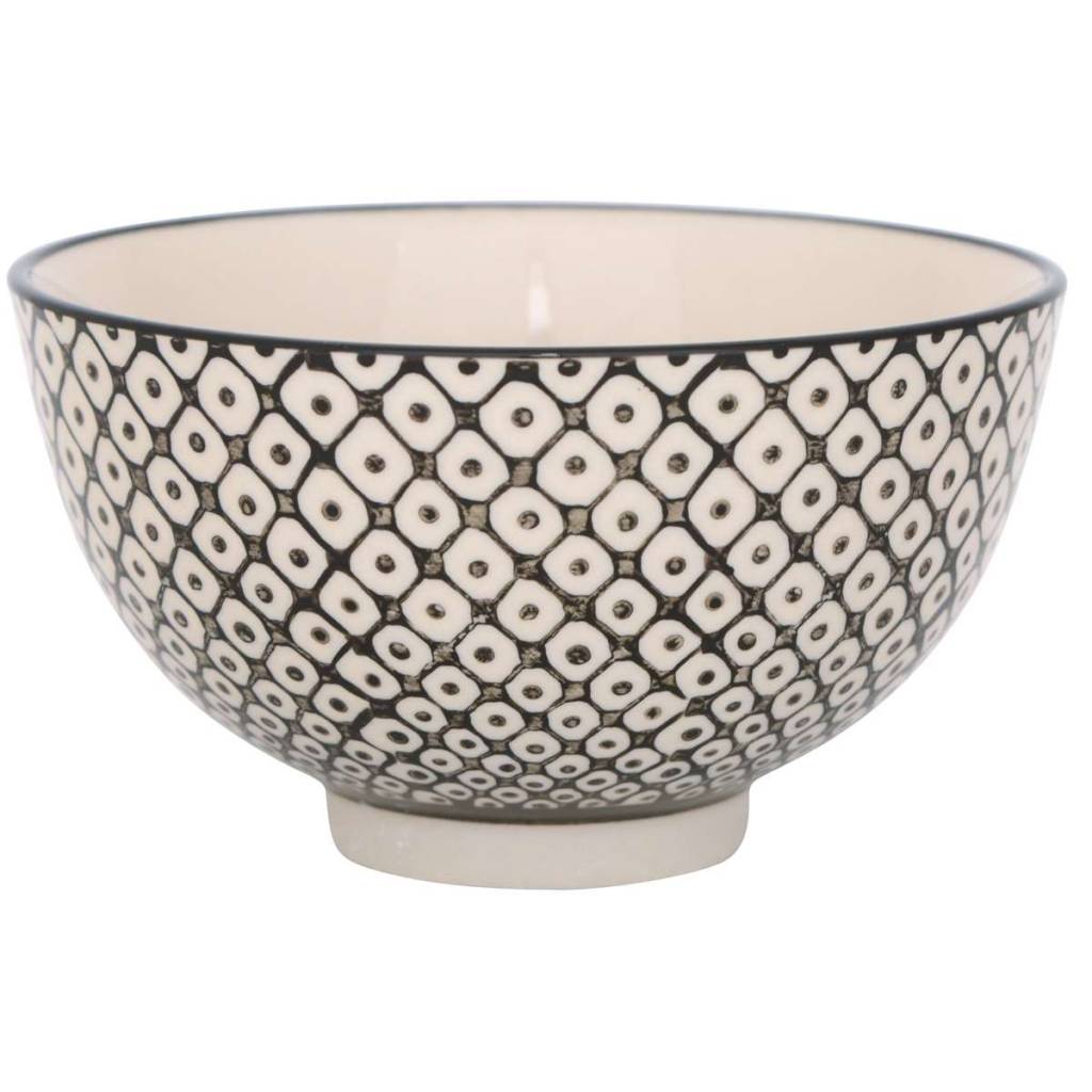 Ib Laursen Small Black & White Casablanca Bowl