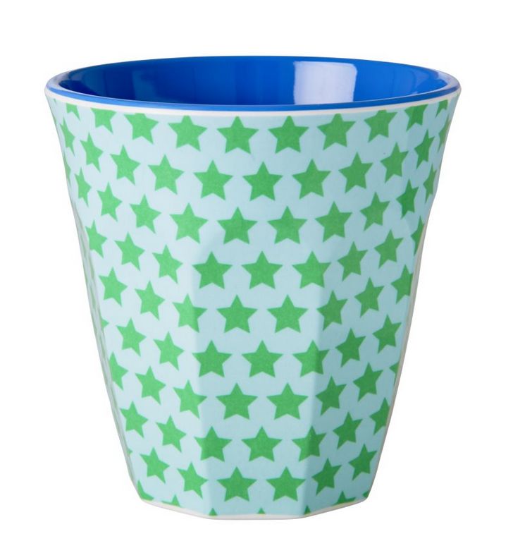 rice Melamine Cup With Mini Stars  