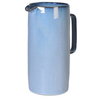 Porter + Cole Faded Blue Stoneware Jug