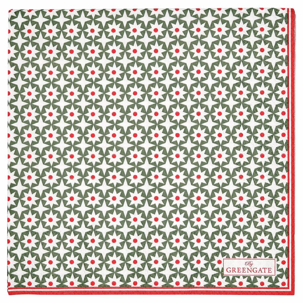 Green Gate Green Lara Paper Napkins