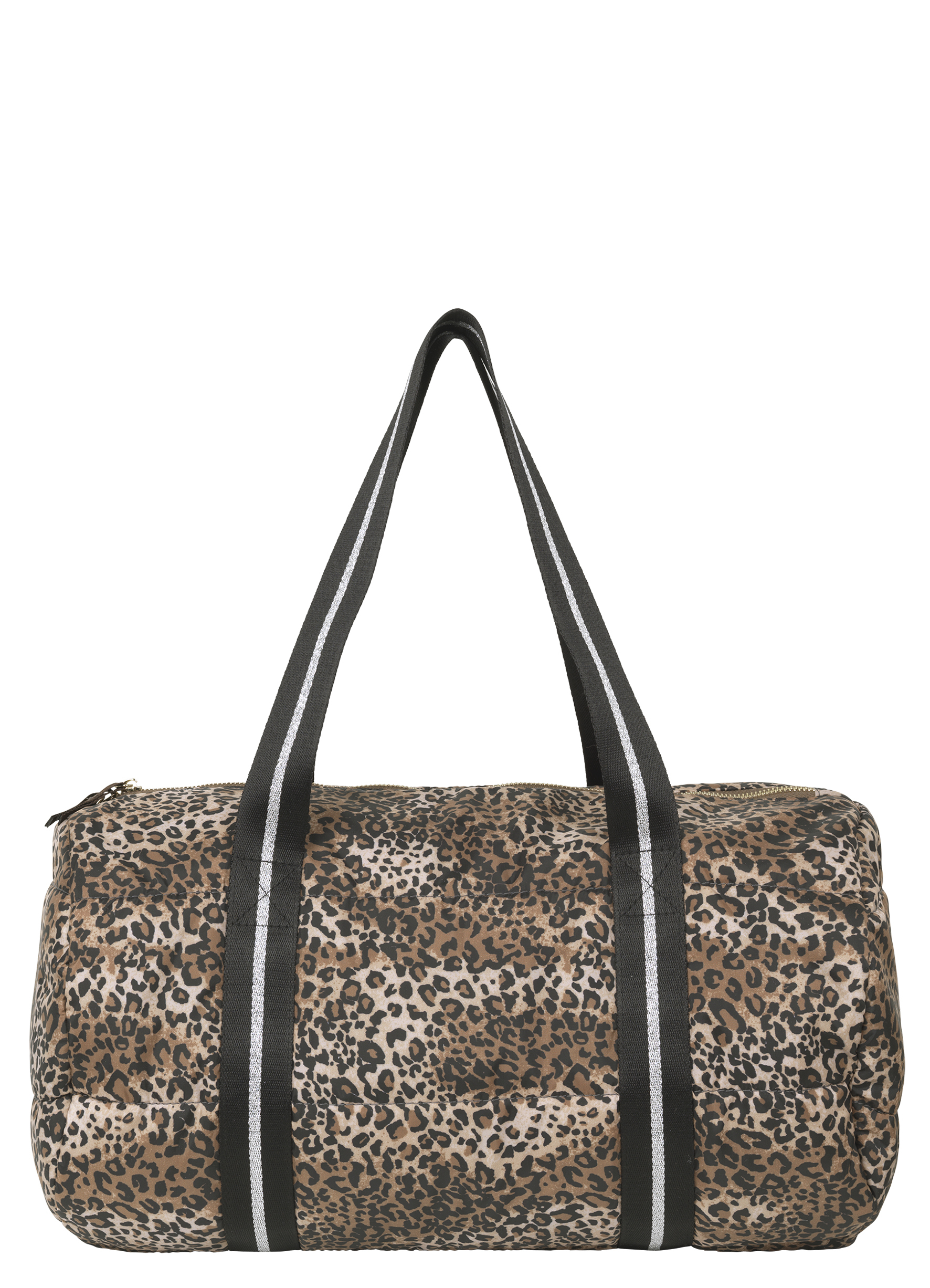 leopard print gym bag