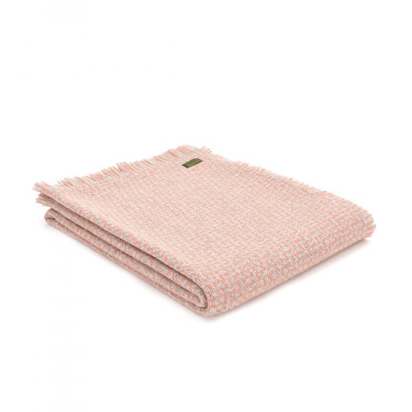 Tweedmill Luma Apricot Throw