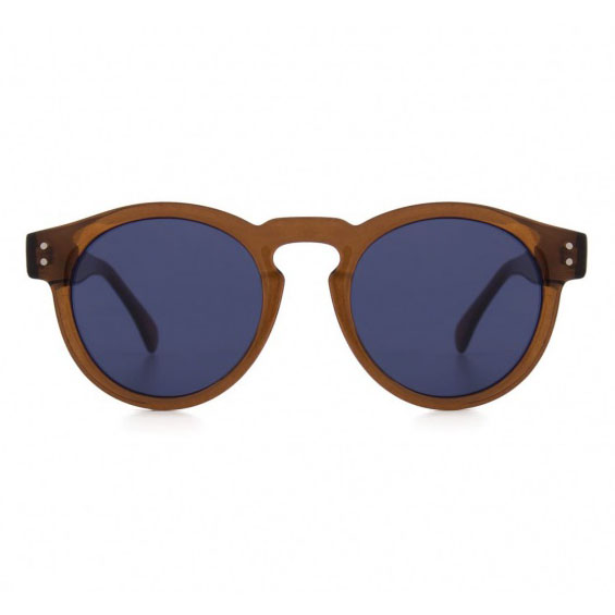 With Marlow Clement Unisex Brown Sunglasses