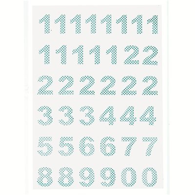 Green Gate Pale Blue 1-24 Ida Numbers  Calendar