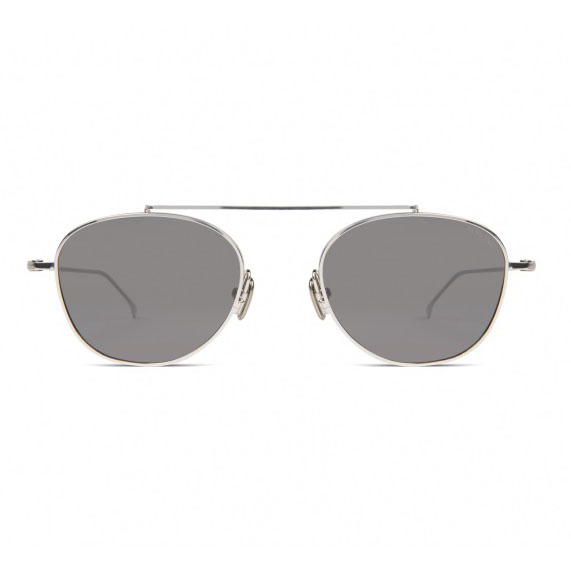 With Marlow Sheldon Unisex Silver Glasses