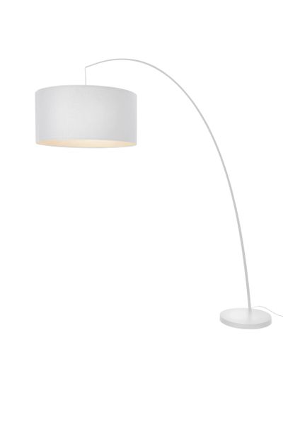 Nordium White Lean Floor Lamp