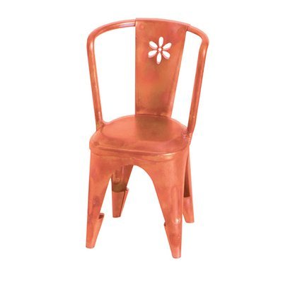 Maileg Small Orange Metal Chair