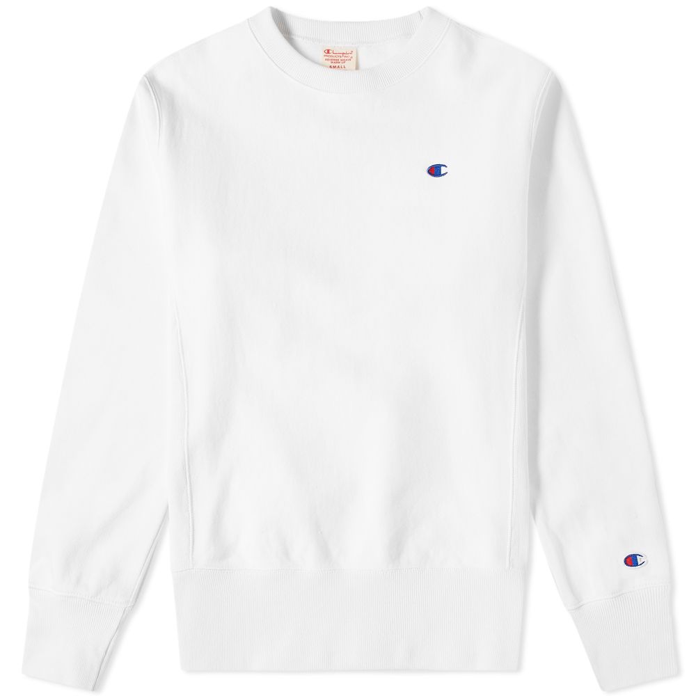 Champion C Logo Crew - White