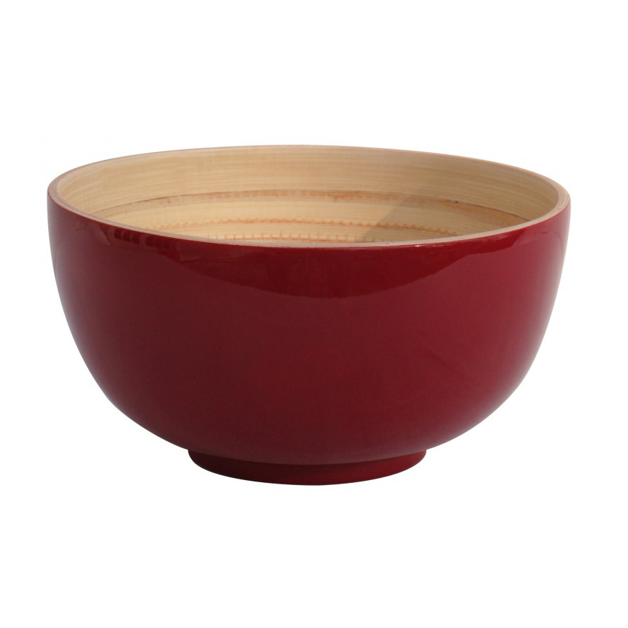 Bibol Medium Cherry Bamboo Lacquered Tien Bowl